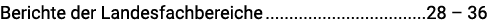Berichte der Landesfachbereiche 28 – 36