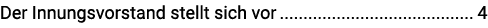 Der Innungsvorstand stellt sich vor 4