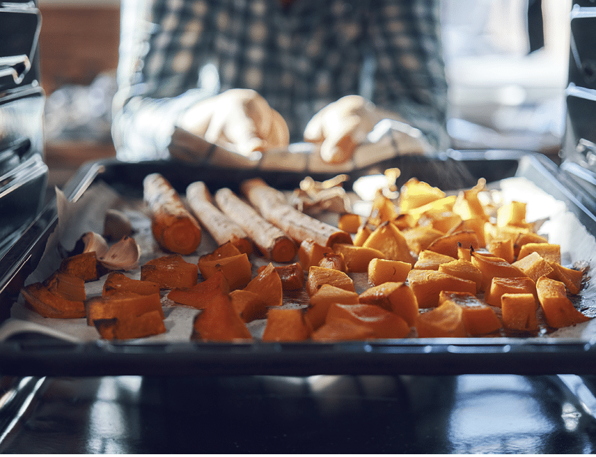 Roasting Pumpkins in the Oven