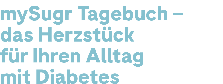 mySugr Tagebuch – das Herzst ck f r Ihren Alltag mit Diabetes