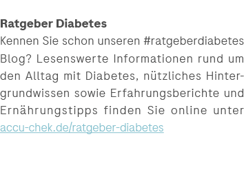 Ratgeber Diabetes Kennen Sie schon unseren #ratgeberdiabetes Blog? Lesenswerte Informationen rund um den Alltag mit D...