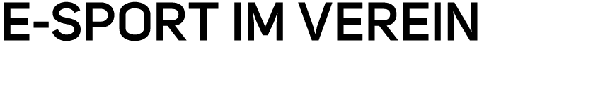 E Sport im Verein
