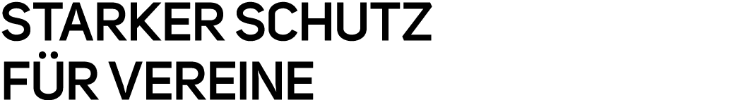 Starker Schutz f r Vereine 