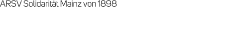 ARSV Solidarit t Mainz von 1898