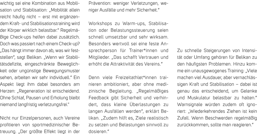 wichtig sei eine Kombination aus Mobilisation und Stabilisation: „Mobilit t allein reicht h ufig nicht – erst mit erg...