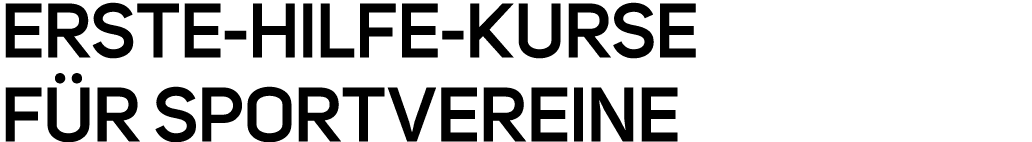 Erste Hilfe Kurse f r Sportvereine