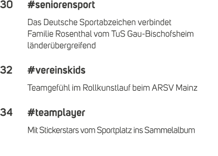 30 #seniorensport Das Deutsche Sportabzeichen verbindet Familie Rosenthal vom TuS Gau Bischofsheim l nder bergreifend...
