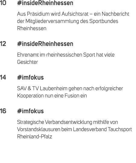 10 #insideRheinhessen Aus Pr sidium wird Aufsichtsrat – ein Nachbericht der Mitgliederversammlung des Sportbundes Rhe...